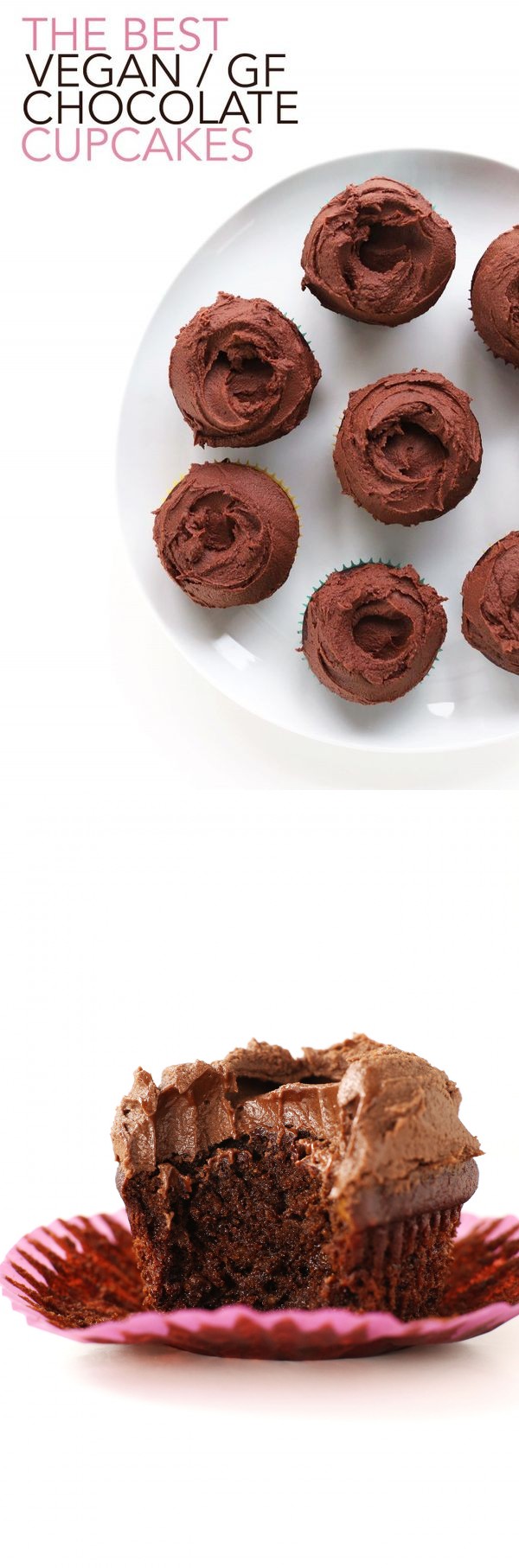 The Best Vegan Gluten Free Chocolate Cupcakes