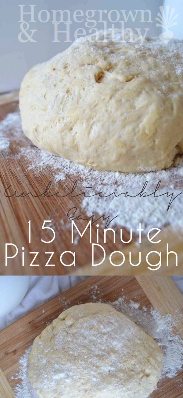 Unbelievably easy 15 minute dough