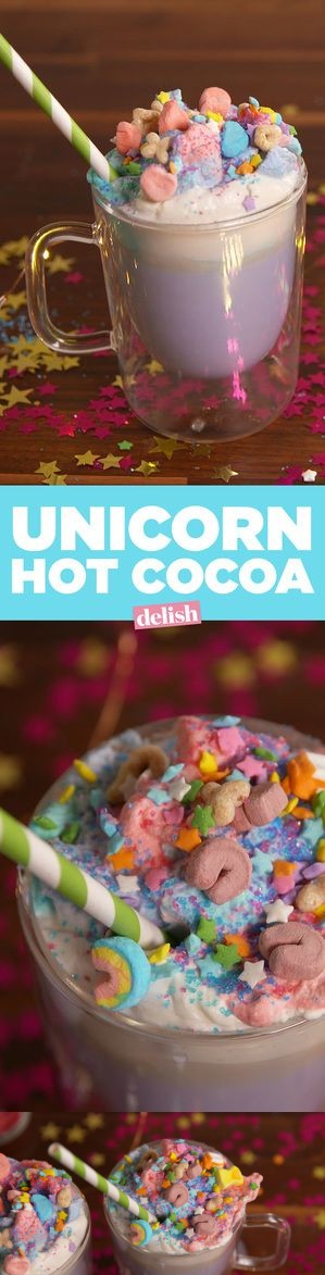 Unicorn Hot Chocolate