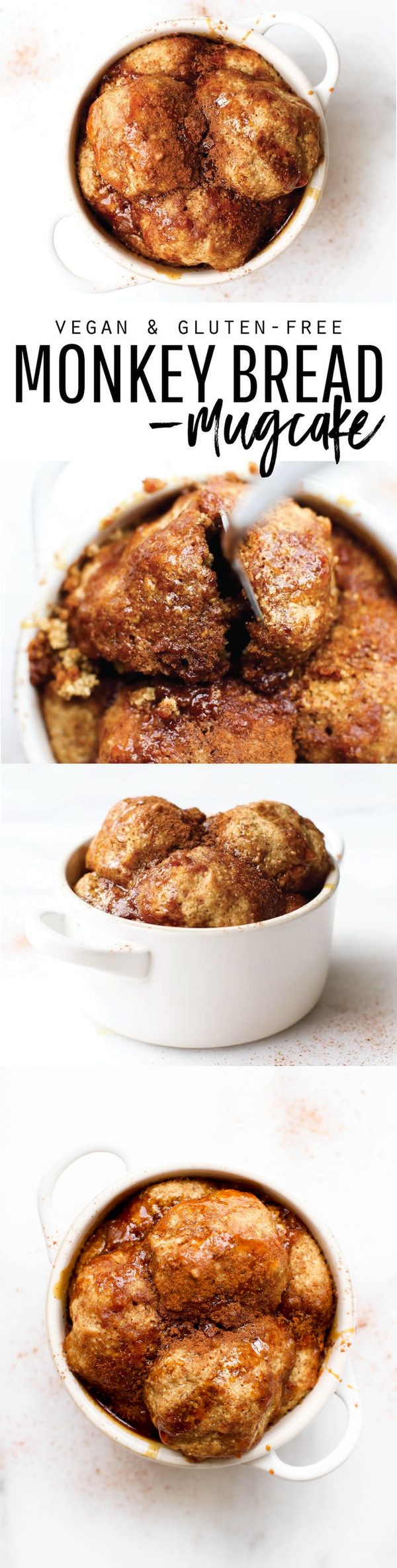 Vegan Monkey Bread Mug Cake