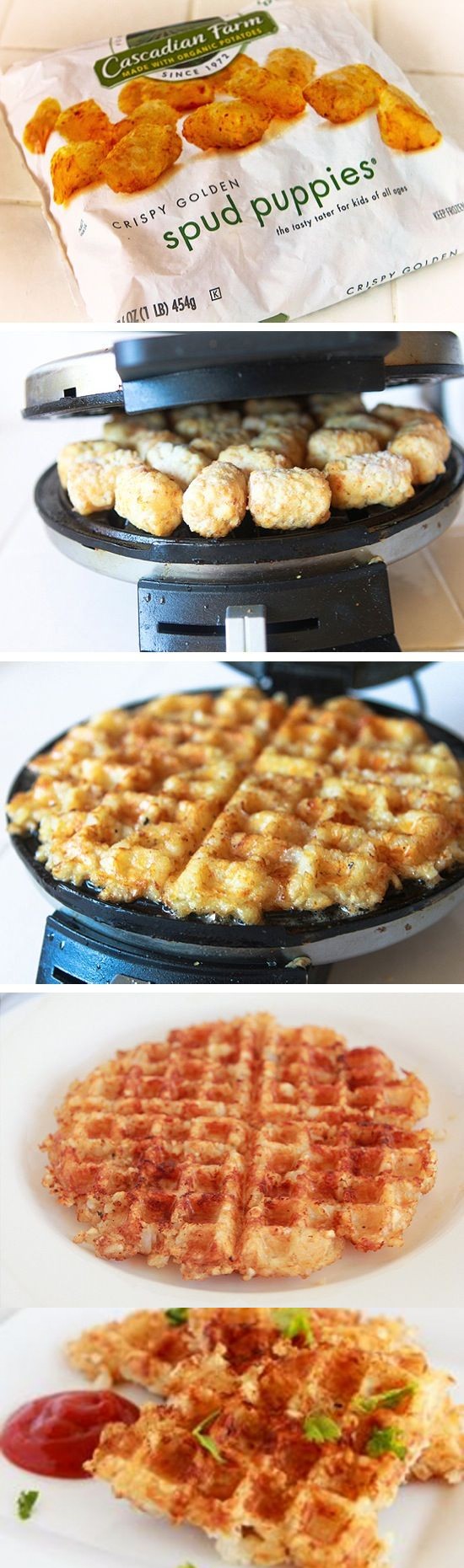 Waffle-Iron Hashbrowns