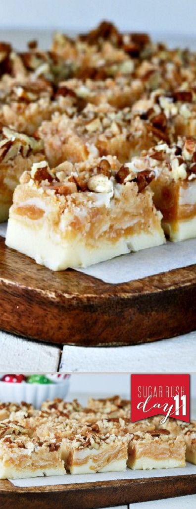 White Chocolate Caramel Fudge