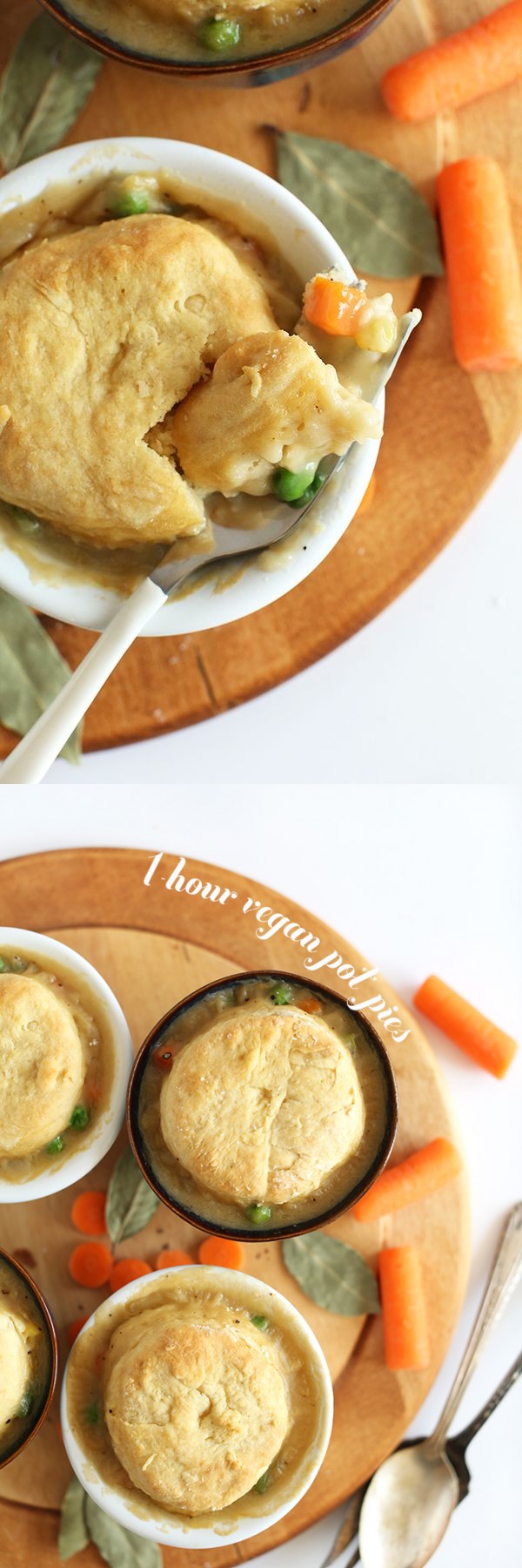 1-Hour Vegan Pot Pies