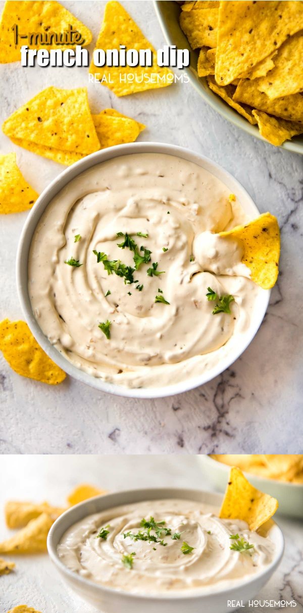 1 Minute French Onion Dip