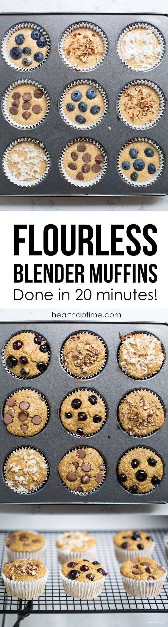 20 minute blender muffins