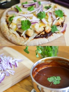 21 Day Fix Barbecue Sauce & BBQ Chicken Pita Pizza