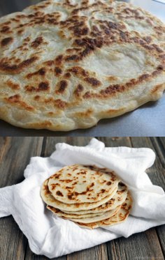 3 Ingredient Paleo Naan (Indian bread