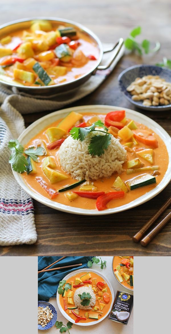 30-Minute Vegetarian Red Curry