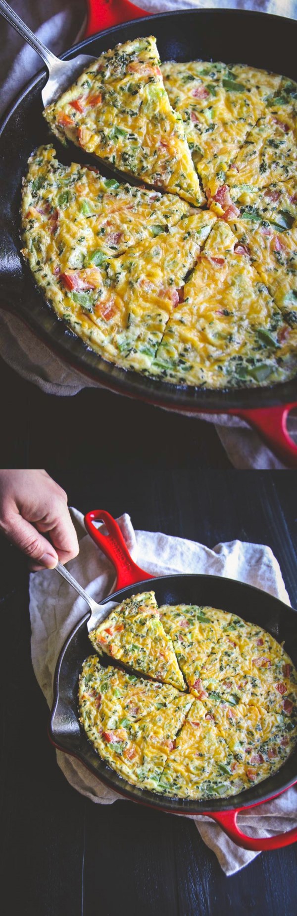 5 Ingredient Vegetable Frittata