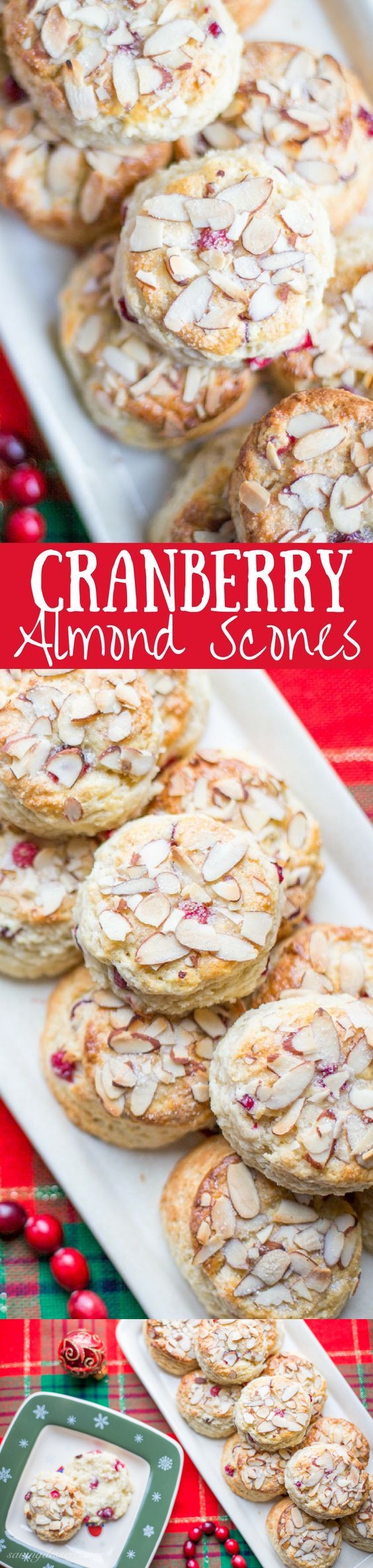 Almond Cranberry Scones