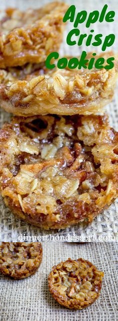 Apple Crisp Cookies