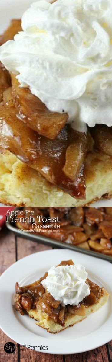 Apple Pie Overnight Breakfast Bake