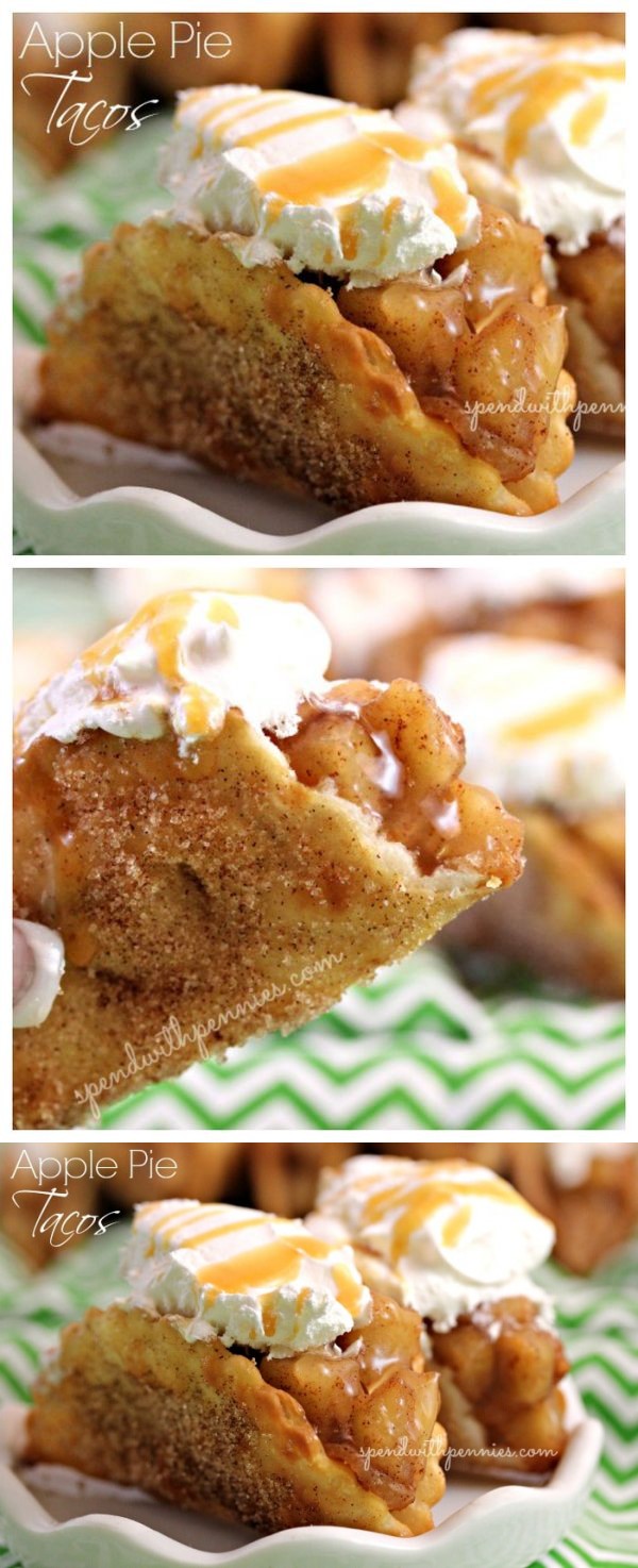 Apple Pie Tacos