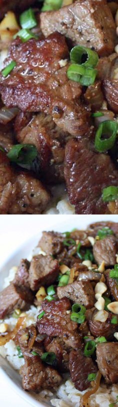 Asian-Style Garlic Beef