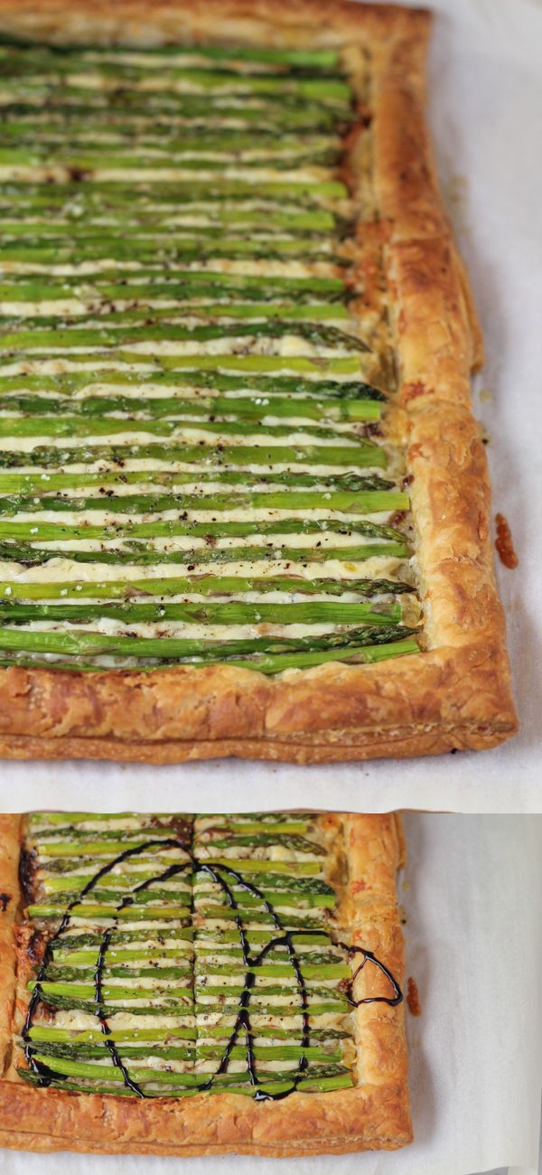 Asparagus Gruyere Tart