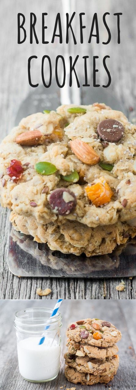 Back to School Breakfast Cookies