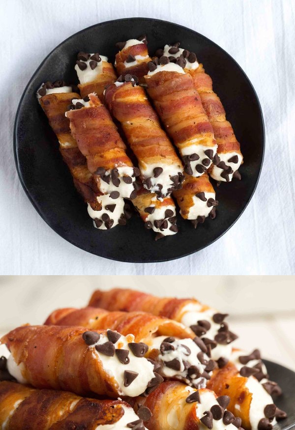 Bacon Cannoli