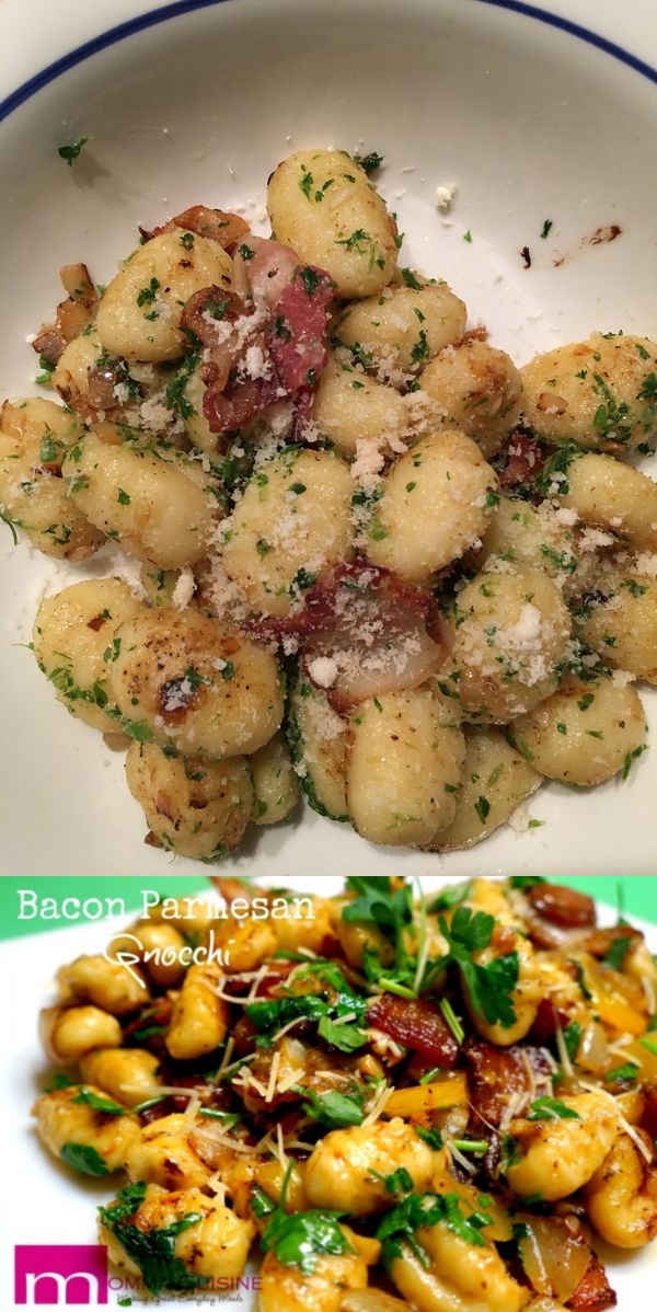 Bacon Parmesan Gnocchi