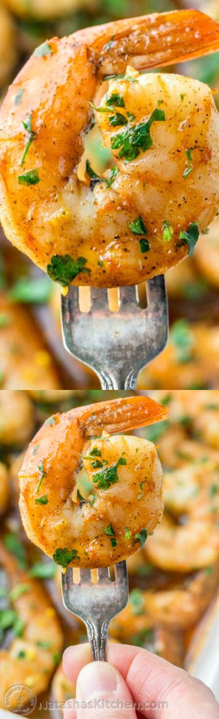 Baked Honey Cajun Shrimp