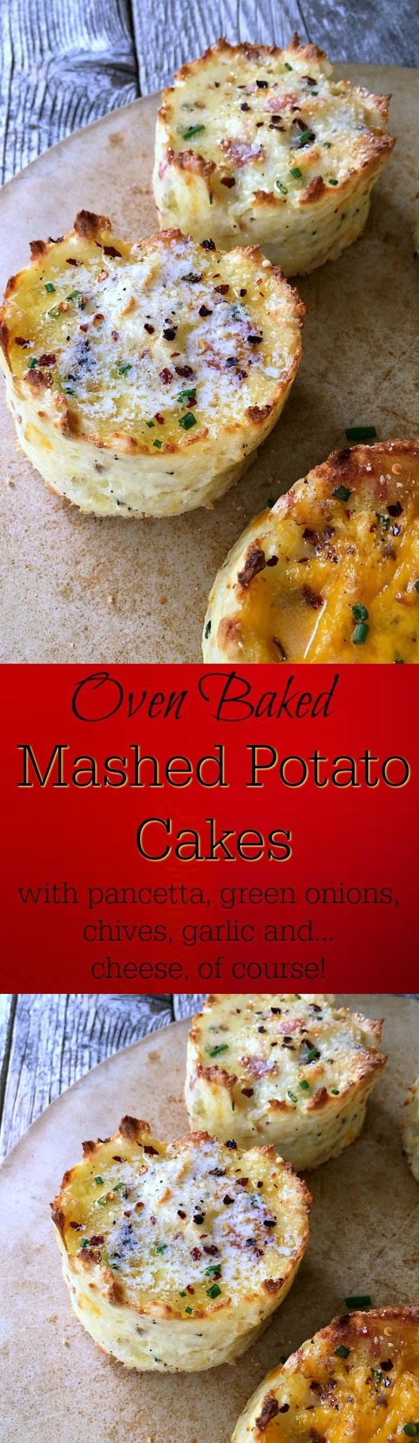 Baked Mashed Potato Cakes