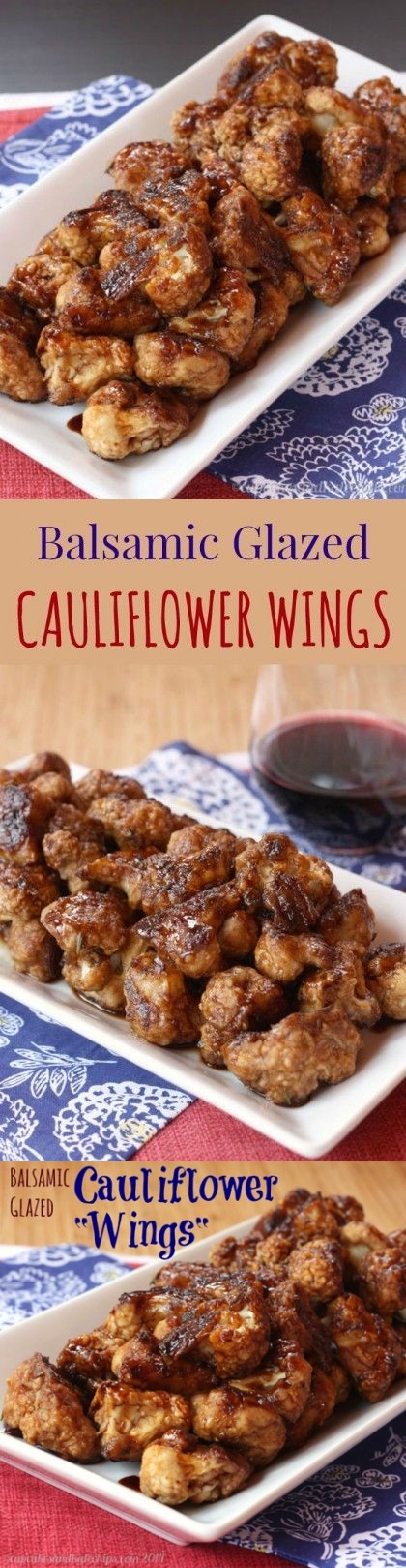 Balsamic Glazed Cauliflower 