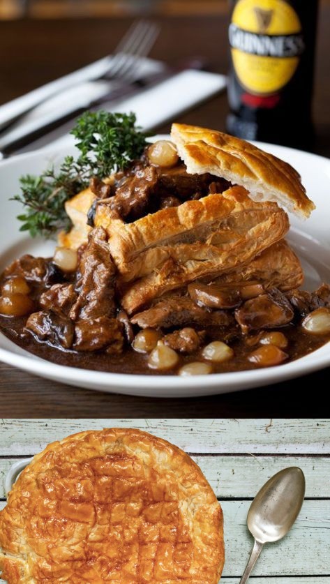 Beef and Guinness Pie