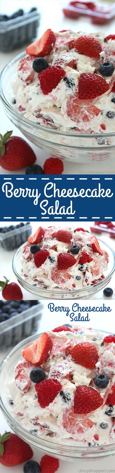 Berry Cheesecake Salad