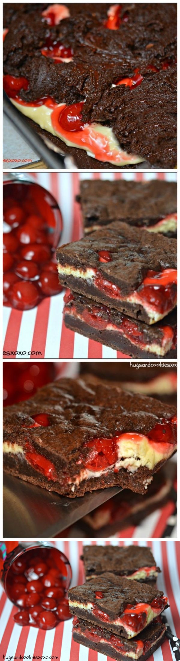 Black Forest Cheesecake Brownies