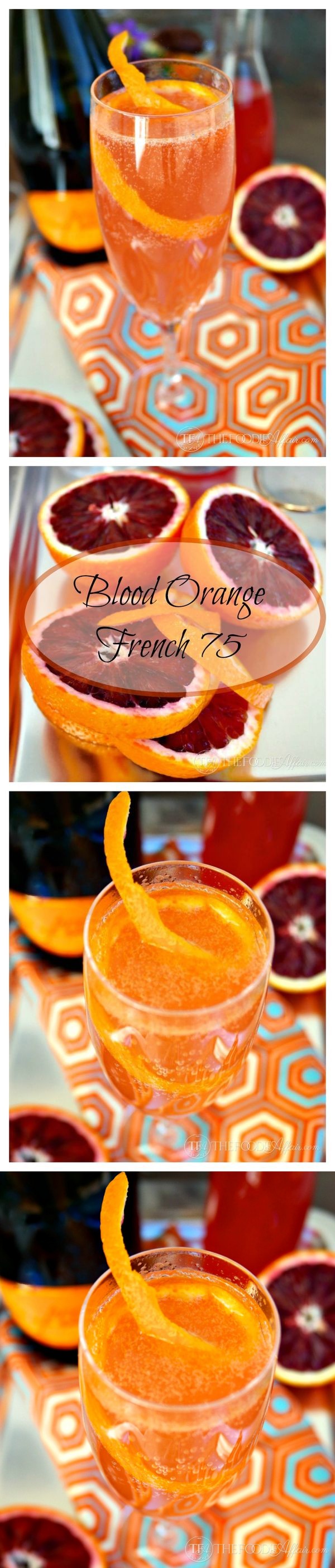 Blood Orange French 75