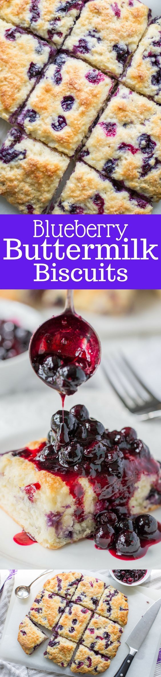 Blueberry Buttermilk Biscuits