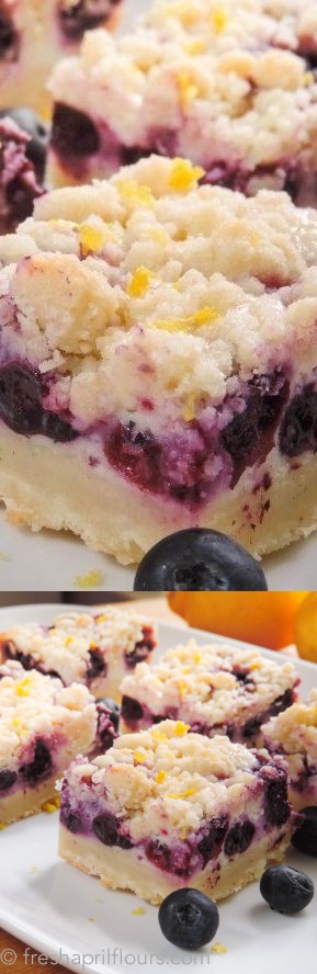 Blueberry Lemon Pie Bars