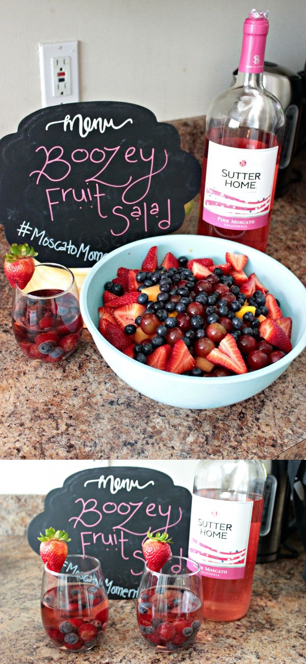 Boozey Summer Fruit Salad