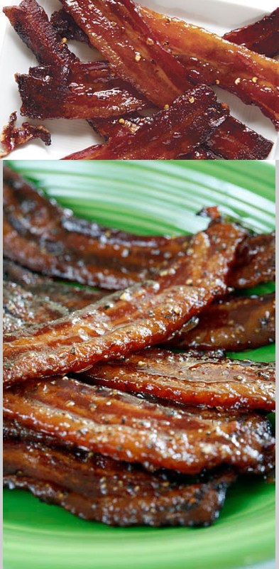 Brown Sugar and Black Pepper Bacon