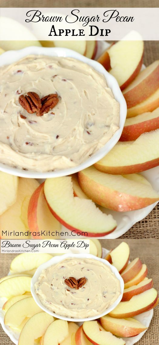 Brown Sugar Pecan Apple Dip