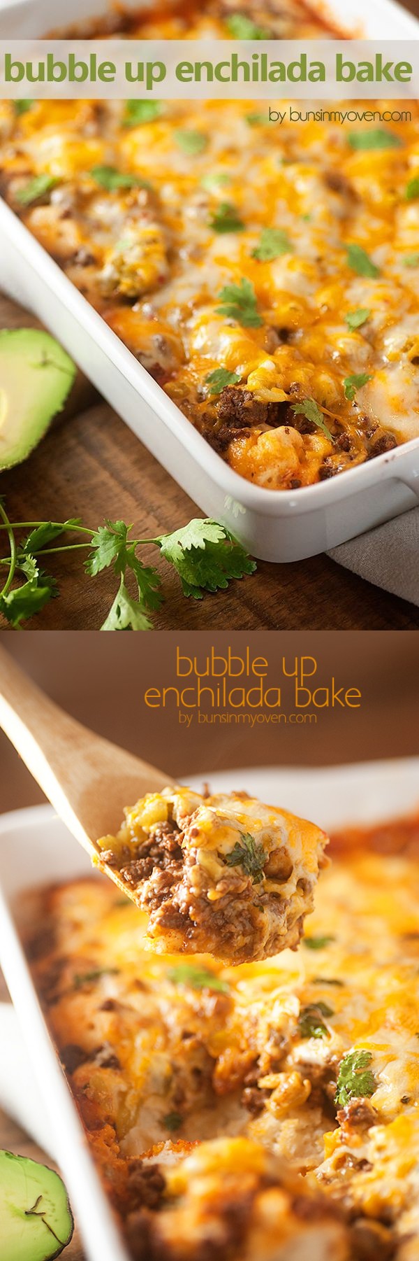 Bubble Up Enchilada Bake