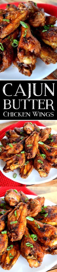 Cajun Butter Chicken Wings