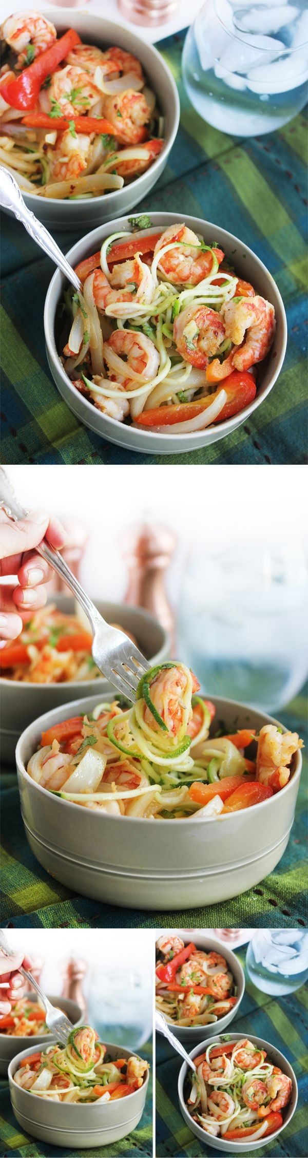 Cajun Garlic Shrimp Noodle Bowls