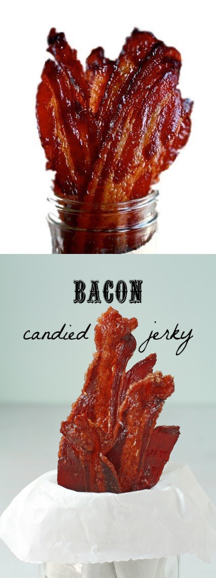 Candied bacon jerky