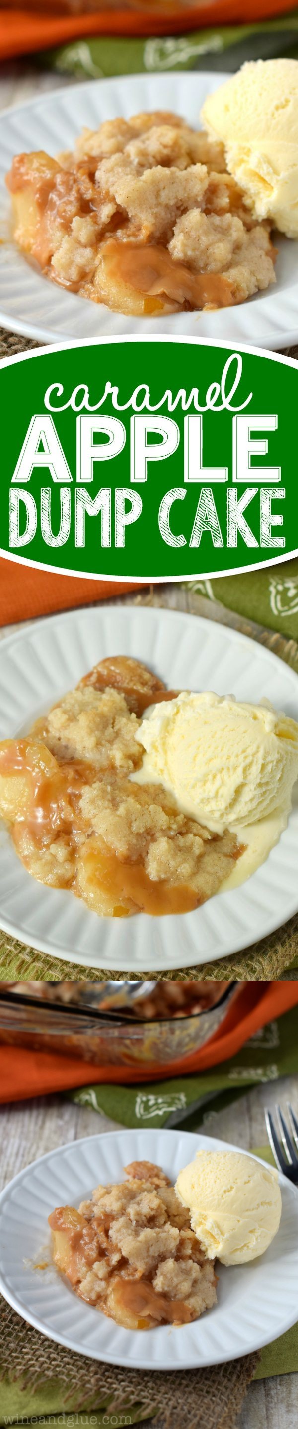 Caramel Apple Dump Cake