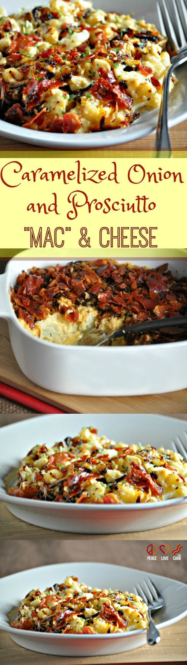 Caramelized Onion and Prosciutto Mac and Cheese