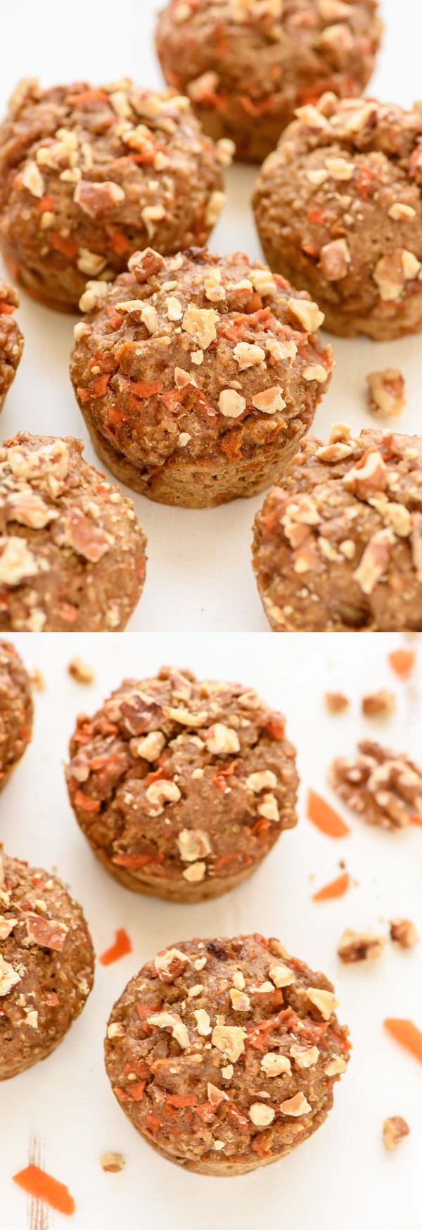 Carrot Quinoa Muffins