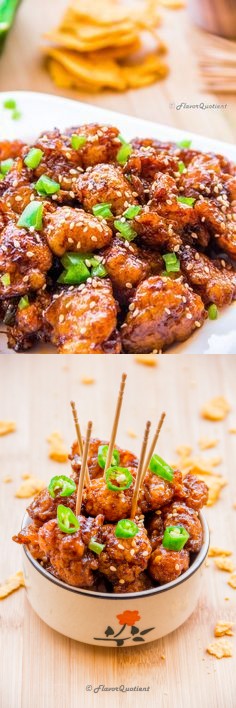 Cauliflower Munchurian