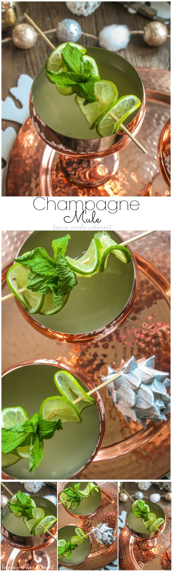 Champagne Moscow Mule