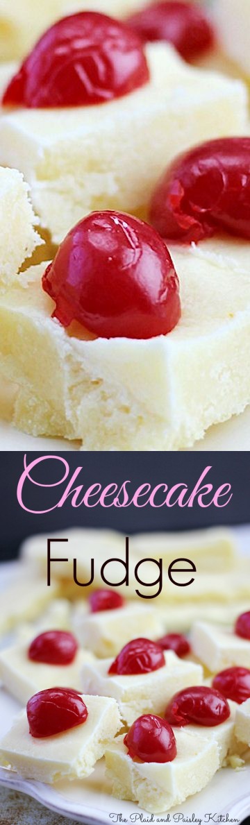 Cheesecake Fudge