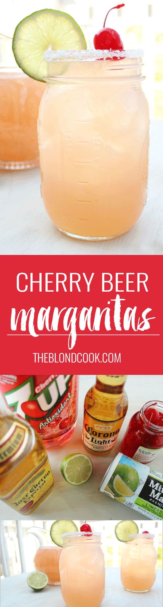 Cherry Beer Margaritas