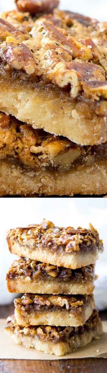 Chewy Pecan Pie Bars