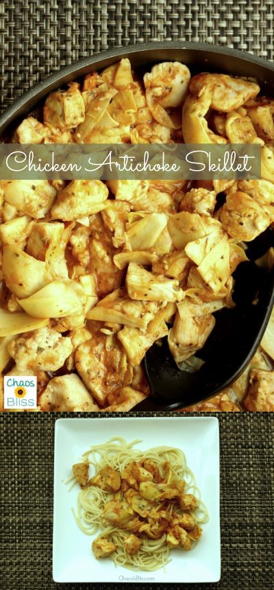 Chicken Artichoke Skillet