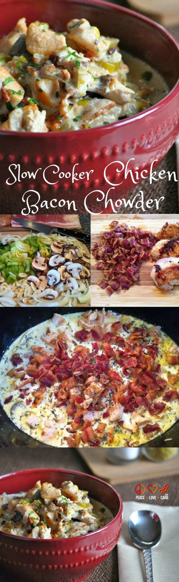 Chicken Bacon Crock Pot Chowder