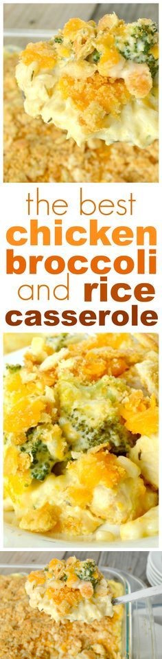 Chicken Broccoli and Rice Casserole