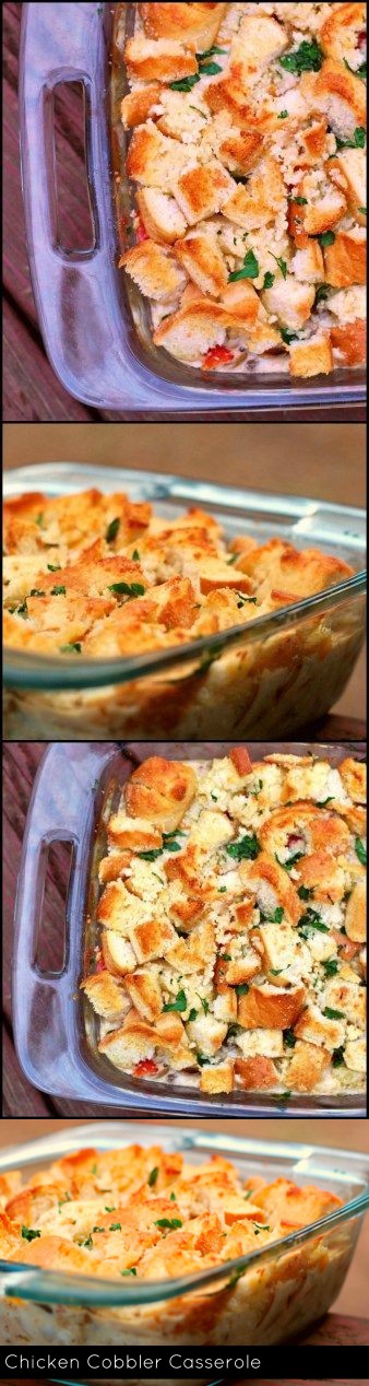 Chicken Cobbler Casserole